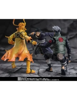 Bandai S.H. Figuarts Naruto Shippuden Naruto Uzumaki Kurama Link Mode Courageous Strength that Binds