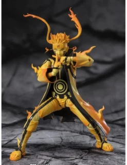 Bandai S.H. Figuarts Naruto Shippuden Naruto Uzumaki Kurama Link Mode Courageous Strength that Binds