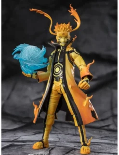 Bandai S.H. Figuarts Naruto Shippuden Naruto Uzumaki Kurama Link Mode Courageous Strength that Binds