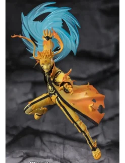 Bandai S.H. Figuarts Naruto Shippuden Naruto Uzumaki Kurama Link Mode Courageous Strength that Binds