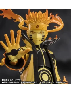 Bandai S.H. Figuarts Naruto Shippuden Naruto Uzumaki Kurama Link Mode Courageous Strength that Binds