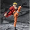 Bandai S.H. Figuarts Naruto Shippuden Naruto Uzumaki Sage Mode The Savior of Konoha Who Inherits the Will of His Master