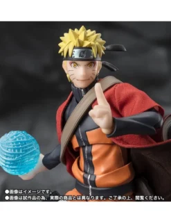 Bandai S.H. Figuarts Naruto Shippuden Naruto Uzumaki Sage Mode The Savior of Konoha Who Inherits the Will of His Master