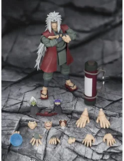 Bandai S.H. Figuarts Naruto Shippuden Jiraiya Konoha Heroic Master Sage Sage Mode Set