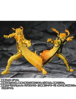 Bandai S.H. Figuarts Naruto Shippuden Minato Namikaze Kurama Link Mode Bond of Light That Shatters Darkness
