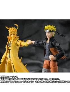 Bandai S.H. Figuarts Naruto Shippuden Minato Namikaze Kurama Link Mode Bond of Light That Shatters Darkness