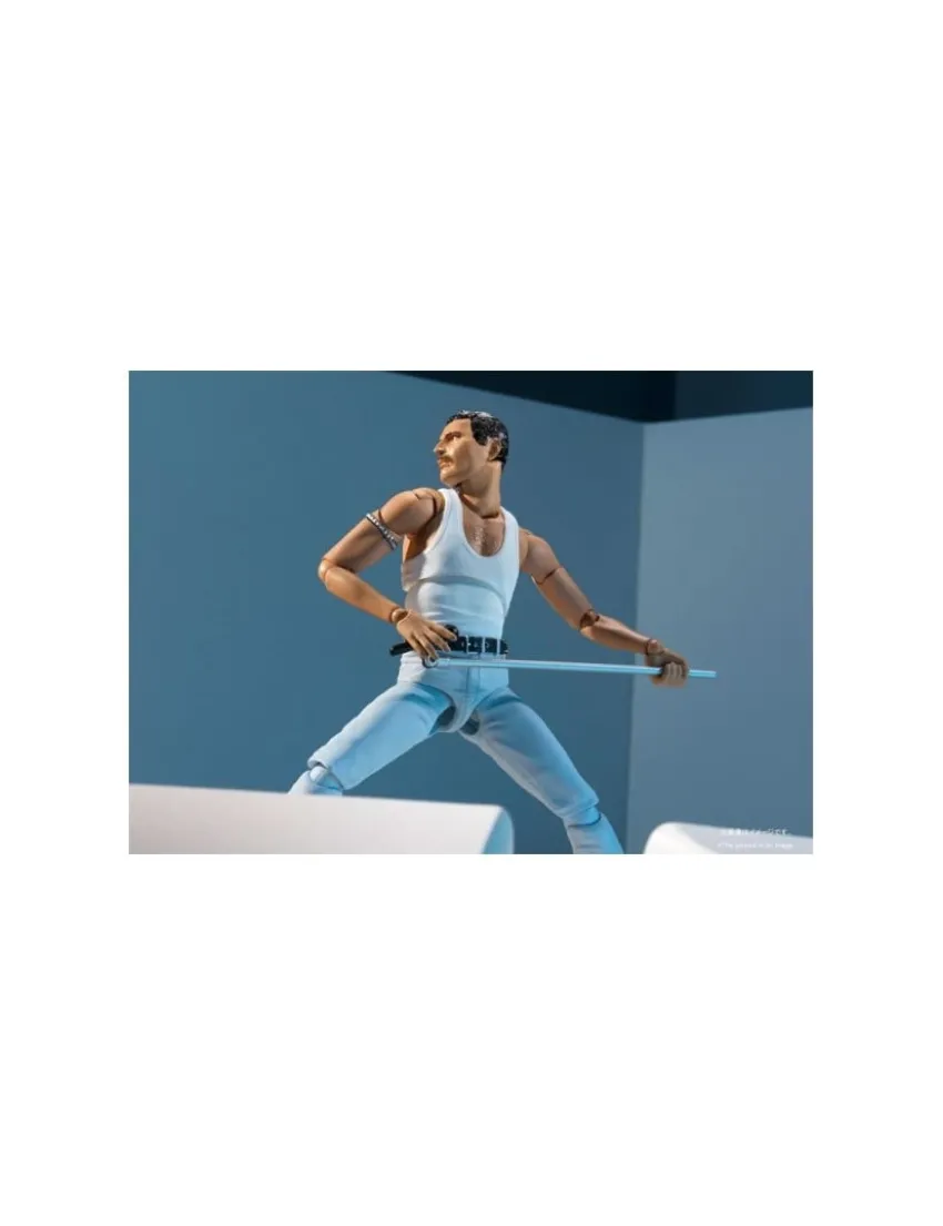 Bandai S.H. Figuarts The Queen Freddie Mercury Live Aid 1985