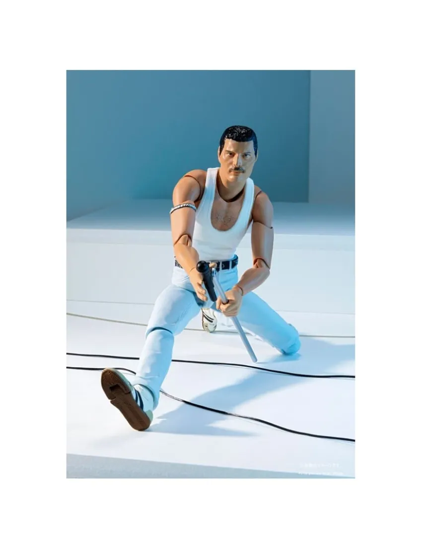 Bandai S.H. Figuarts The Queen Freddie Mercury Live Aid 1985