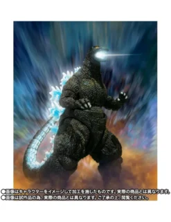 Bandai S.H. MonsterArts Godzilla Vs MechaGodzilla Godzilla Movie Graphic Plus Poster Color Version