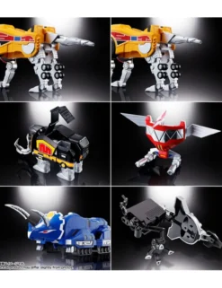 Bandai Soul of Chogokin GX-72 Megazord & GX-78 Dragon Caeser
