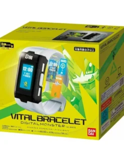 Bandai Vital Bracelet Series Digital Monster Digimon Ver. White