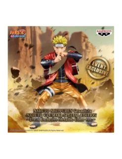 Banpresto Naruto Shippuden Grandista Naruto Uzumaki Special Edition Event Exclusive