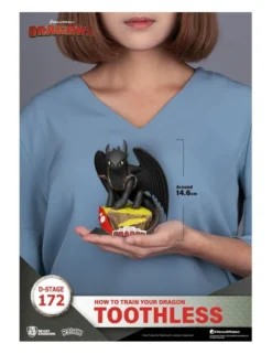 Beast Kingdom D-Select D-172 How To Train Your Dragon Toothless