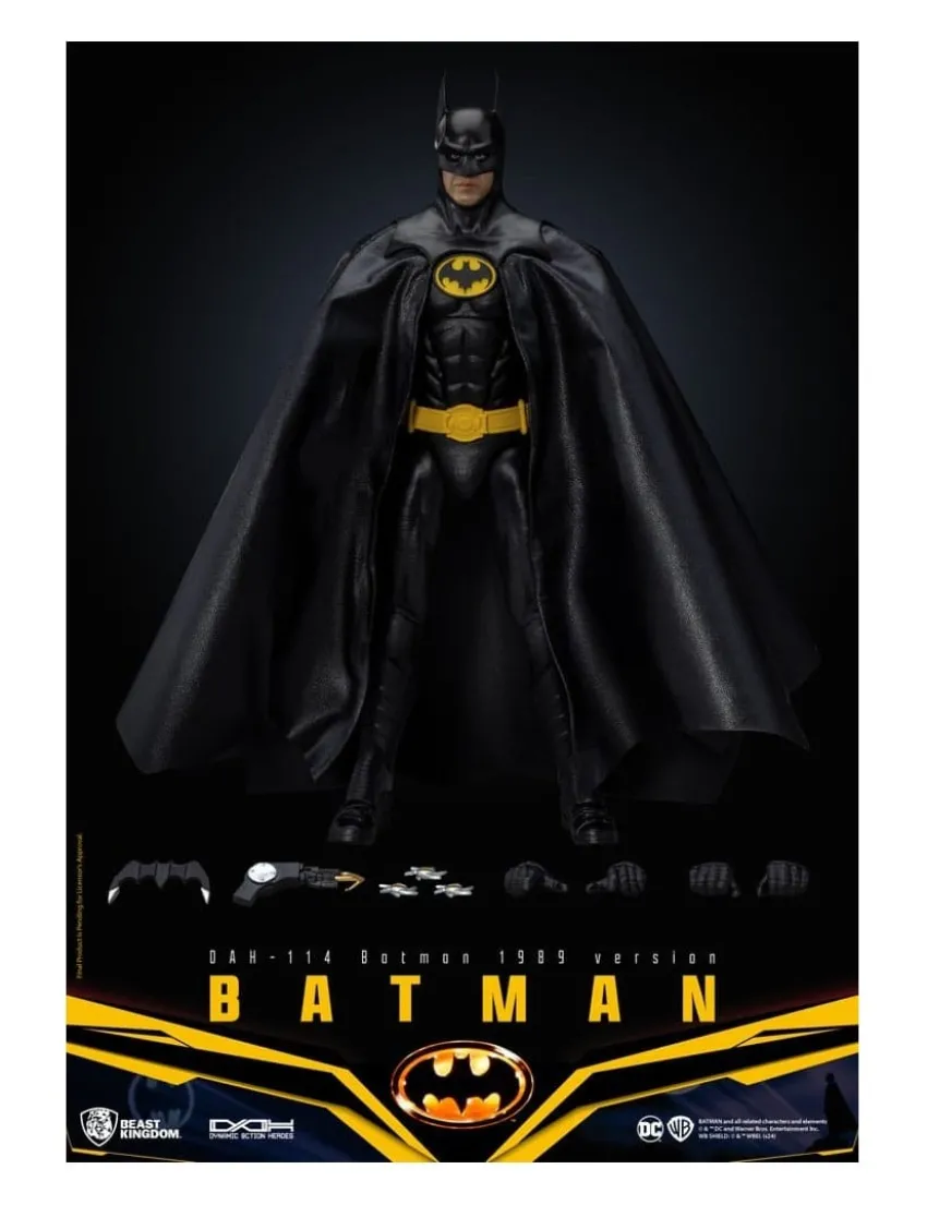 Beast Kingdom Dynamic 8ction Heroes DAH-114 Batman 1989
