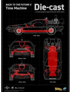 Blitzway Back to the Future Part II DeLorean 1/6 Scale