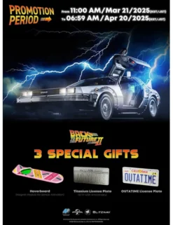 Blitzway Back to the Future Part II DeLorean 1/6 Scale