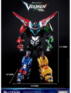 Blitzway Carbotix Voltron: Legendary Defender 10th Anniversary Voltron Standard Edition Version