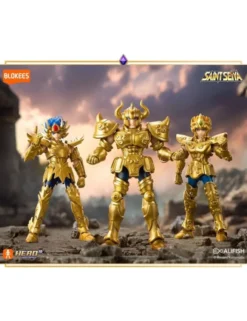 Blokees Saint Seiya Galaxy Version 03 Gold Zodiac Box of 9 Random Model Kits
