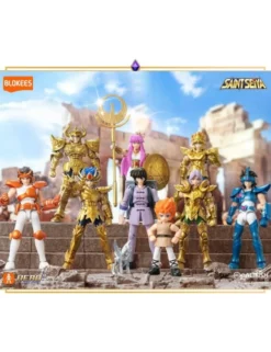 Blokees Saint Seiya Galaxy Version 03 Gold Zodiac Box of 9 Random Model Kits