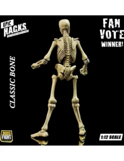 Boss Fight Studio H.A.C.K.S. Figure Skeleton Blank Classic Bone