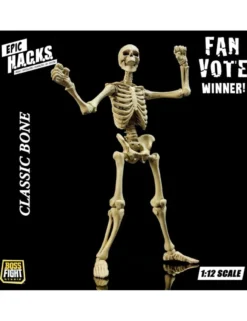 Boss Fight Studio H.A.C.K.S. Figure Skeleton Blank Classic Bone