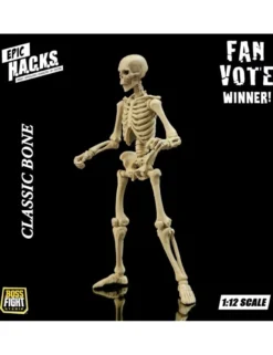 Boss Fight Studio H.A.C.K.S. Figure Skeleton Blank Classic Bone