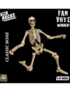 Boss Fight Studio H.A.C.K.S. Figure Skeleton Blank Classic Bone