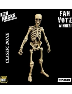 Boss Fight Studio H.A.C.K.S. Figure Skeleton Blank Classic Bone