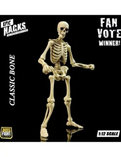 Boss Fight Studio H.A.C.K.S. Figure Skeleton Blank Classic Bone