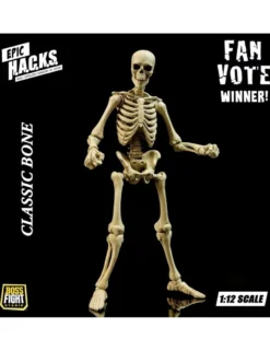 Boss Fight Studio H.A.C.K.S. Figure Skeleton Blank Classic Bone