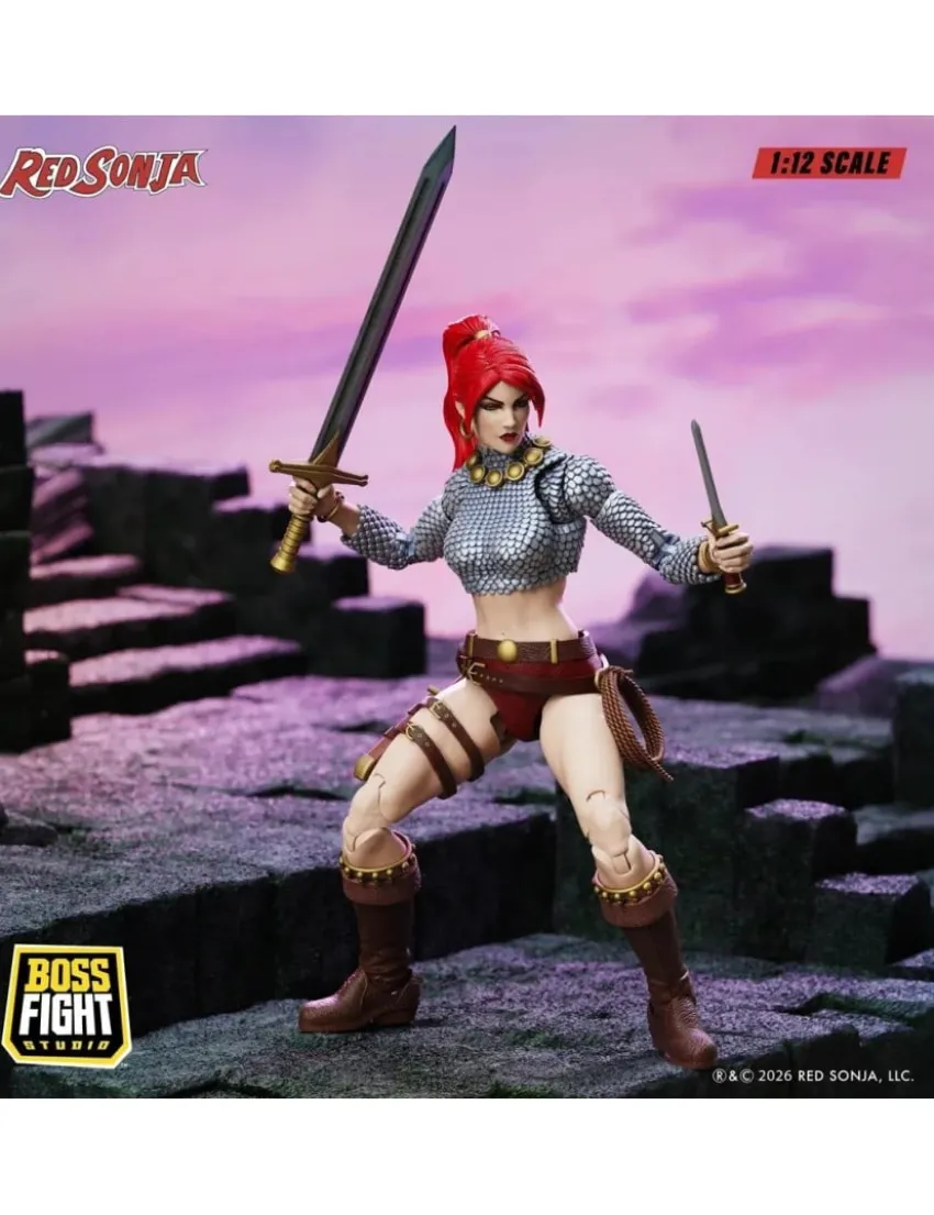 Boss Fight Studio H.A.C.K.S. Figure Red Sonja Immortal Red Sonja