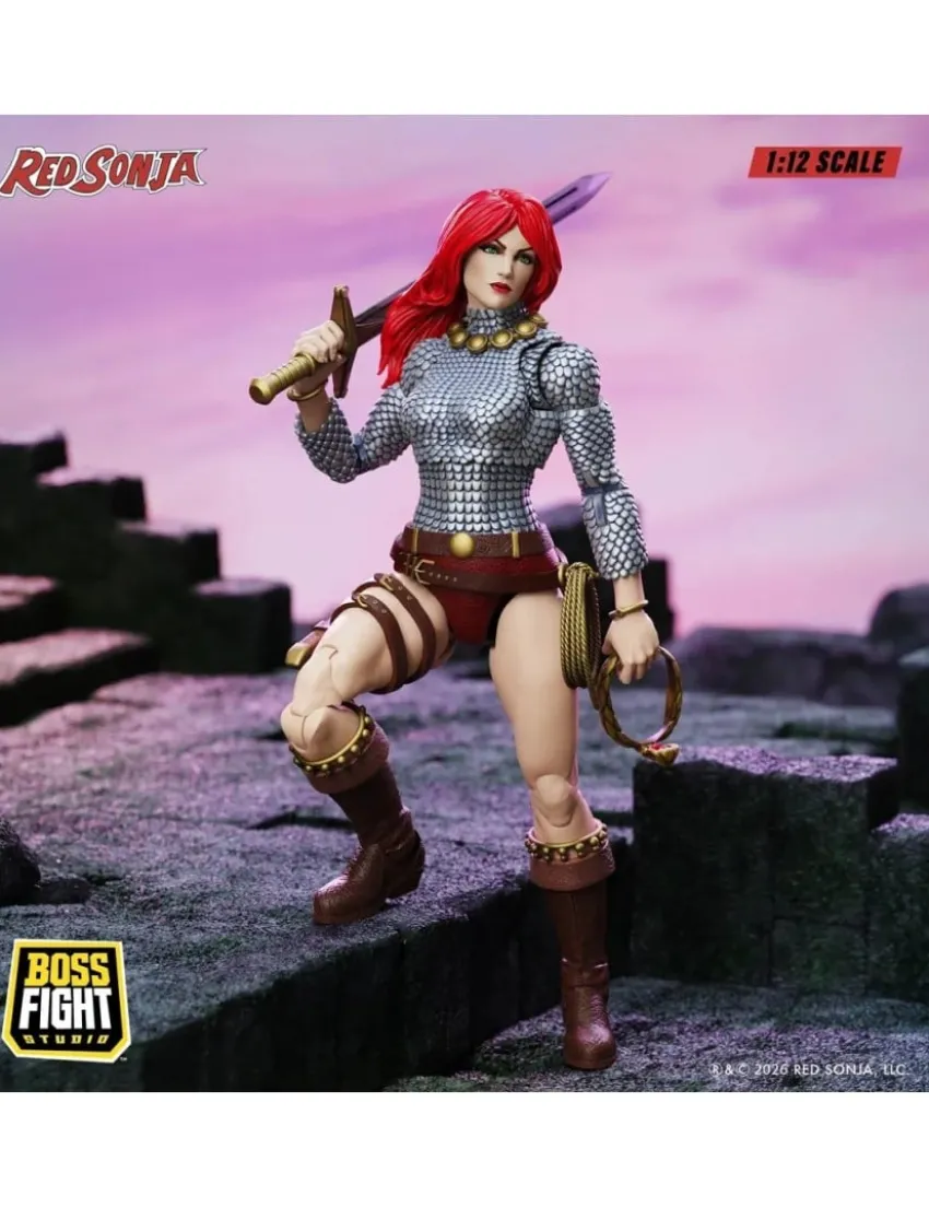Boss Fight Studio H.A.C.K.S. Figure Red Sonja Immortal Red Sonja