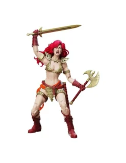 Boss Fight Studio H.A.C.K.S. Figure Red Sonja Red and Gold Version Deluxe Limited Edition