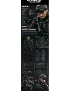 CCS Toys FigScript Series Splinter Cell: Blacklist Sam Fisher