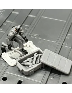 Diaclone Dia-nauts Maintence Crew Set