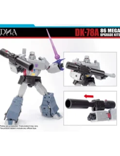 DNA Design DK-78A Upgrade Kits for Transformers The Movie Studio Series 86 Leader Class Megatron