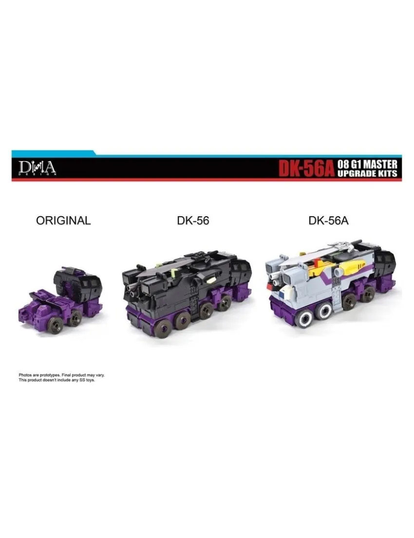DNA Design DK-56A Upgrade Kits for Transformers Legacy United Voyager Animated Universe Motormaster