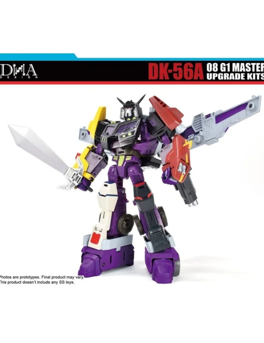 DNA Design DK-56A Upgrade Kits for Transformers Legacy United Voyager Animated Universe Motormaster