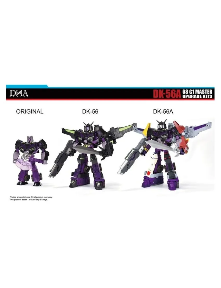 DNA Design DK-56A Upgrade Kits for Transformers Legacy United Voyager Animated Universe Motormaster