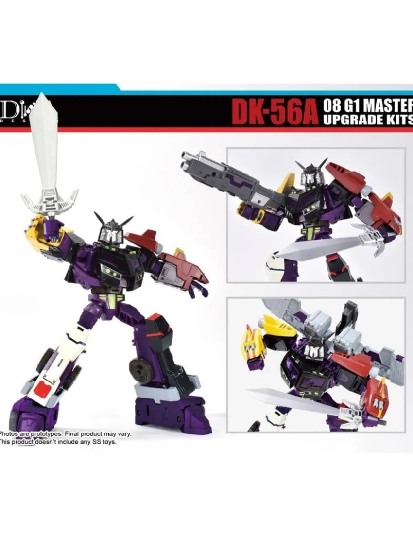 DNA Design DK-56A Upgrade Kits for Transformers Legacy United Voyager Animated Universe Motormaster
