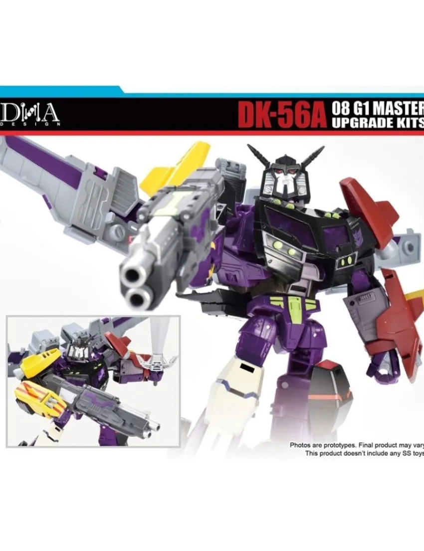DNA Design DK-56A Upgrade Kits for Transformers Legacy United Voyager Animated Universe Motormaster