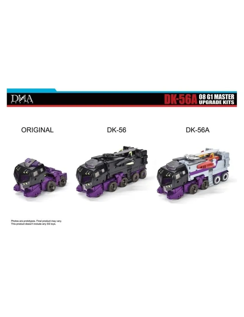 DNA Design DK-56A Upgrade Kits for Transformers Legacy United Voyager Animated Universe Motormaster