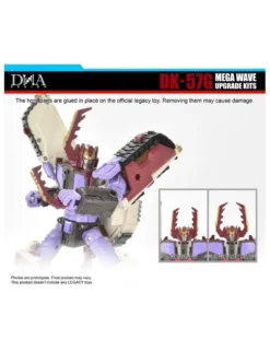 DNA Design DK-57G Upgrade Kits for Transformers Legacy United Leader Armada Universe Galvatron