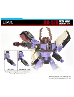 DNA Design DK-57G Upgrade Kits for Transformers Legacy United Leader Armada Universe Galvatron