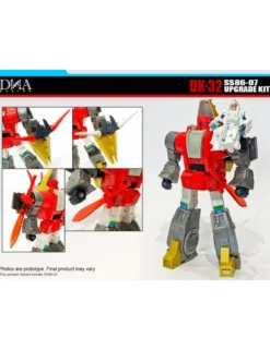 DNA Design DK-32 Upgrade Kit for Studio Series 86-07 Dinobot Slug