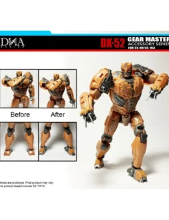 DNA Design DK-52 Upgrade Kit for Studio Series, Optimus Primal, Cheetor and Rhinox