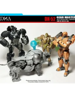 DNA Design DK-52 Upgrade Kit for Studio Series, Optimus Primal, Cheetor and Rhinox