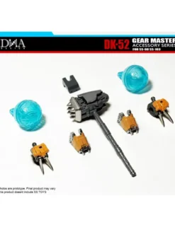 DNA Design DK-52 Upgrade Kit for Studio Series, Optimus Primal, Cheetor and Rhinox