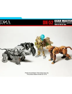 DNA Design DK-52 Upgrade Kit for Studio Series, Optimus Primal, Cheetor and Rhinox