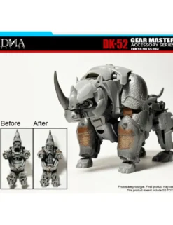 DNA Design DK-52 Upgrade Kit for Studio Series, Optimus Primal, Cheetor and Rhinox